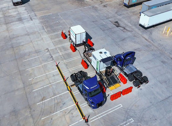 Fleet Truck Charging